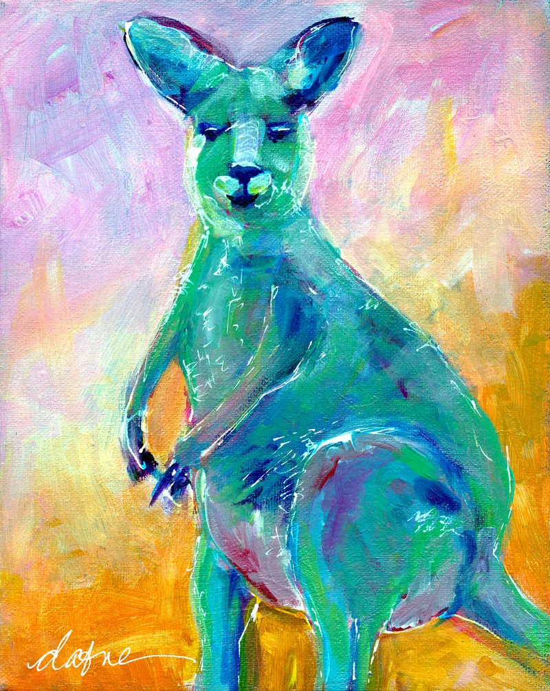 K is for Kangeroo