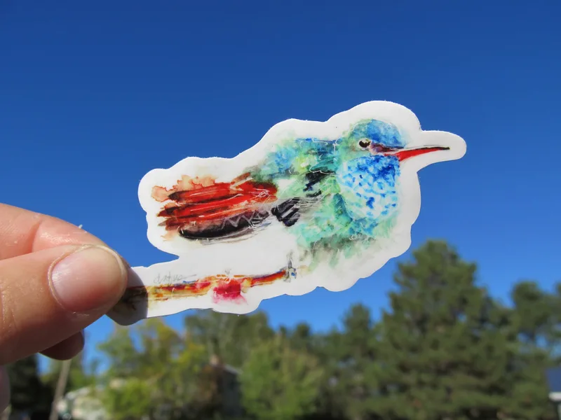 Humming Bird 2 Sticker