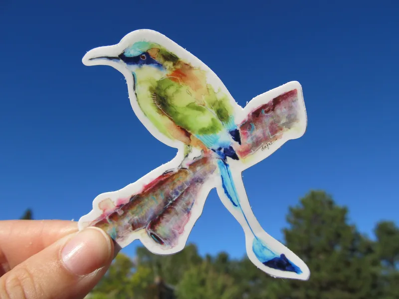 Humming Bird 4 Sticker
